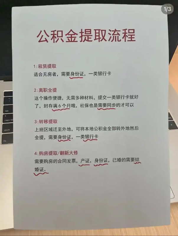北京市公積金申請提取